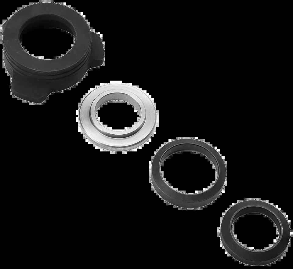 Strike Industries Oppressor Universal 3-Lug QD Base Set for Threaded Barrels - Black/Silver