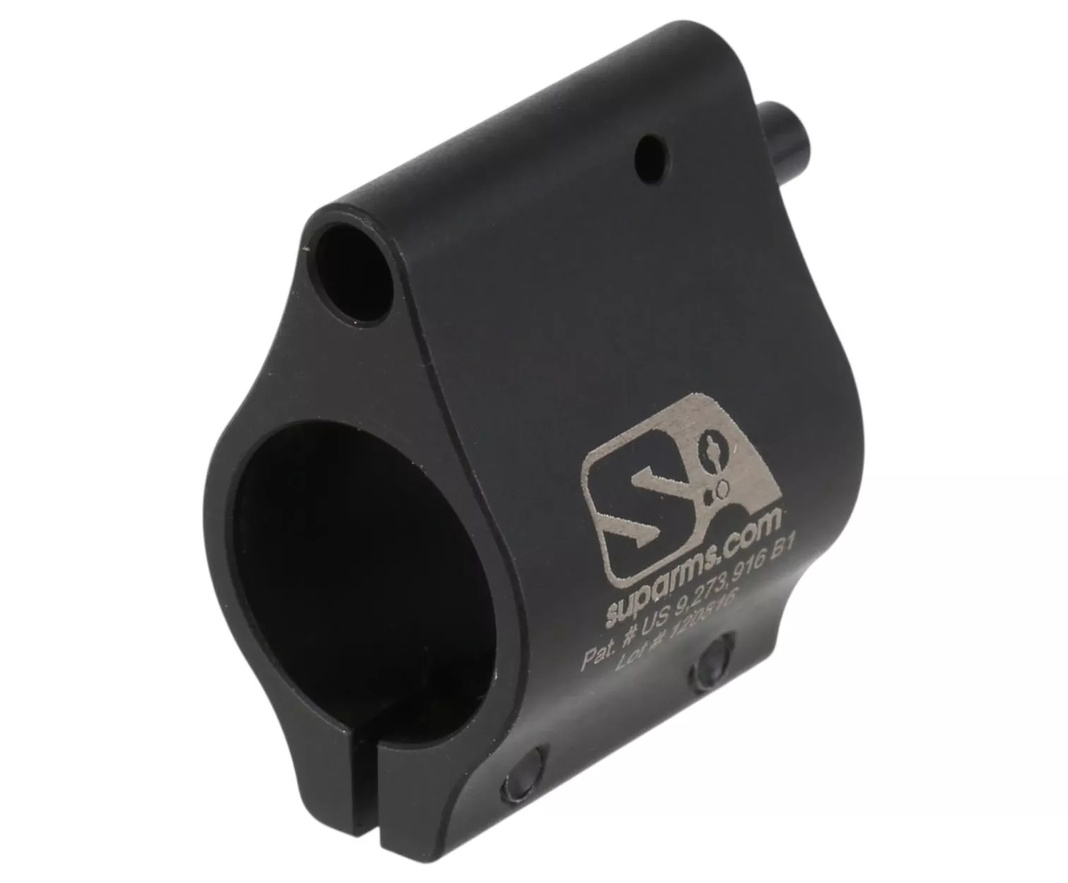 Superlative Arms Bleed Off Adjustable Gas Block Clamp On .625 ” Melonite