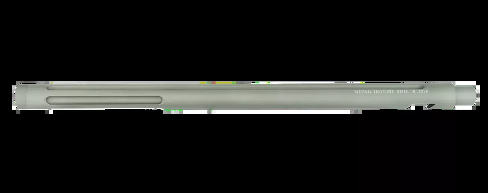 Tactical Solutions X-Ring 16.5" Gunmetal Gray Fluted Bull Barrel for Ruger 10/22