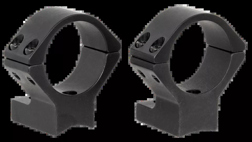 Talley 740765 Black Aluminum 30mm Scope Mount/Ring Combo for Winchester XPR - Medium, 0 MOA