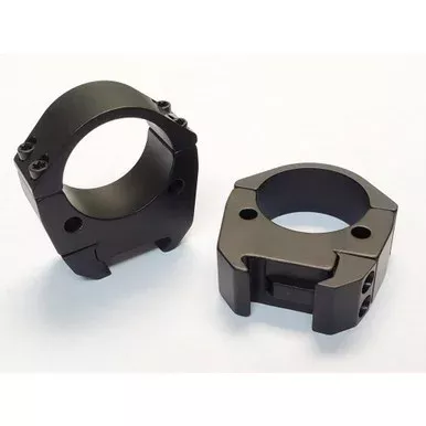 Talley Modern Sporting 30mm Scope Rings Matte Black Low