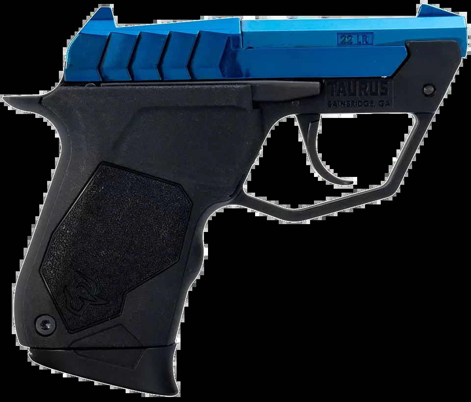 Taurus 1-22TUC13BL Micro-Compact 22 LR Pistol with Tip-Up Barrel and Black Polymer Grip