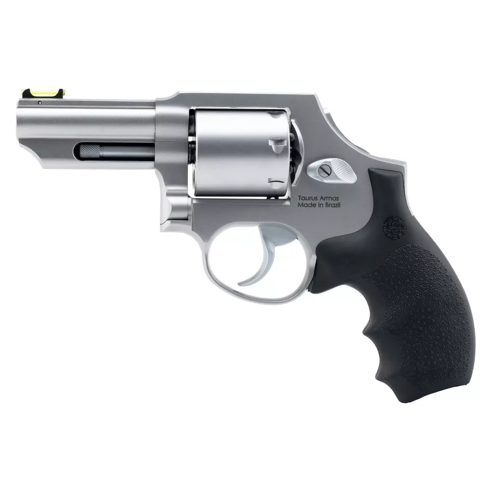 Taurus 66C .357Mag 3" 7rd Black SS Hogue Grip