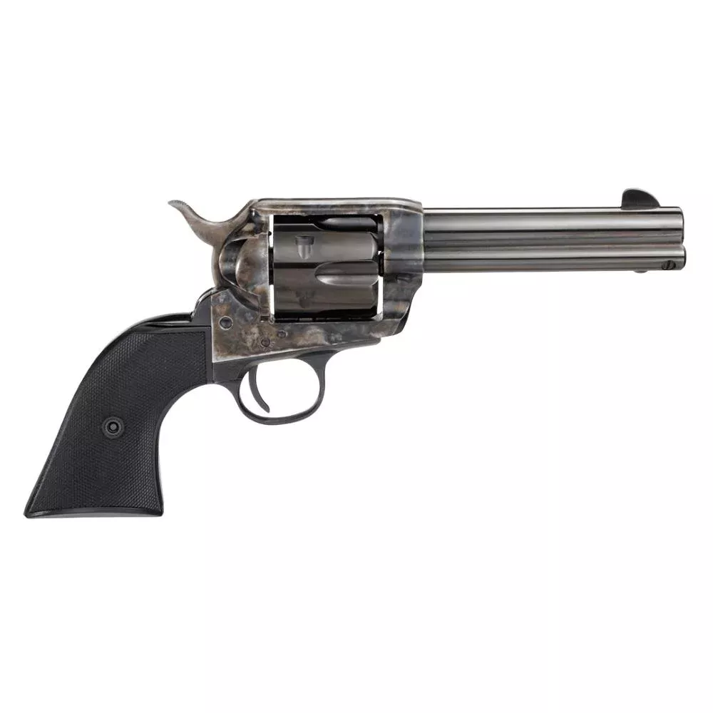 Taylor & Co TC9 1873 Single Action Handgun 9mm Luger 6rd Capacity 4.75″ Barrel Black Army Checkered Grip