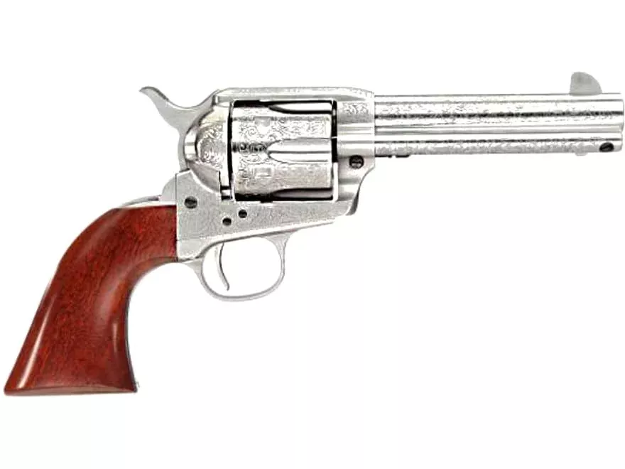 Taylor’s & Company 1873 Cattleman Floral Engraved Revolver