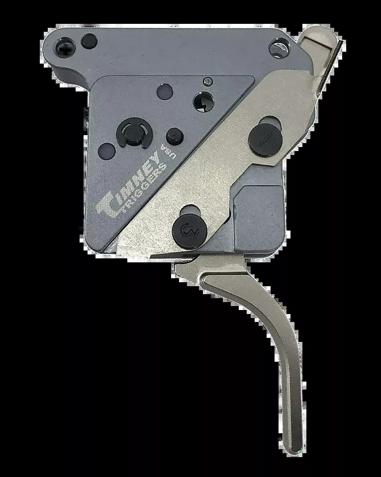Timney Triggers THEHITST16 Straight Trigger for Remington 700 - 8 oz Draw Weight, Nickel Finish