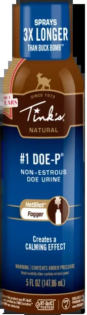 Tinks W5501 Doe-P Non-Estrous Deer Attractant Fogger - 5 oz Aerosol