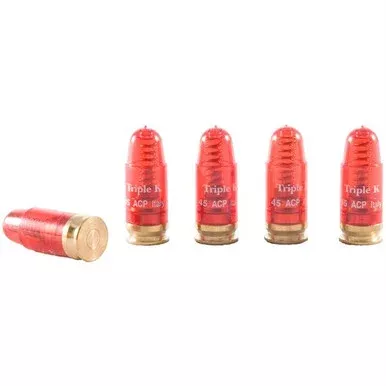 Triple-K .45 ACP Ammunition, 5 Caps Per Pack