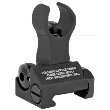 TROY Industries BattleSight | Folding Front Sight | HK Style | Tritium | Picatinny | Black Finish | Updated 1-Piece Design | SSIG-FBS-FHBT-02