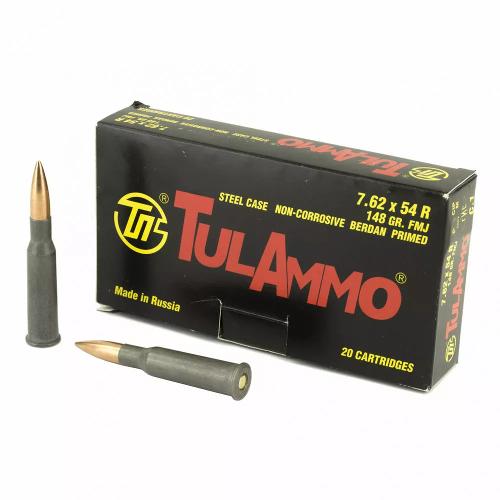 Tula 7.62x54r 148gr Fmj Nc 20 /500