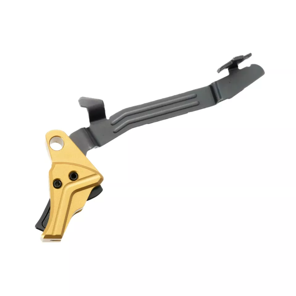 Tyrant CNC I.T.T.S. Trigger for Glock 43X Gold/Black