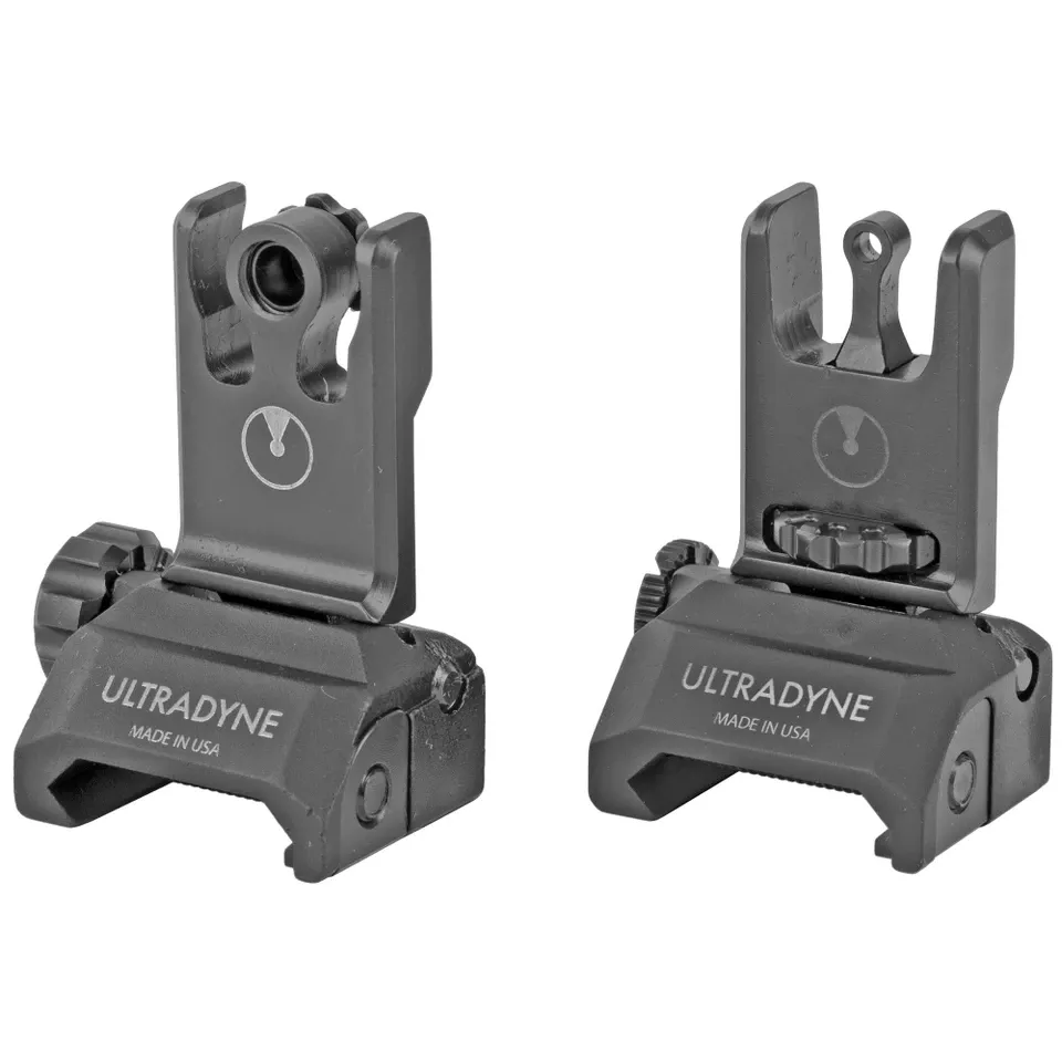 Ultradyne C2 Folding Combo Aperture Sight Black