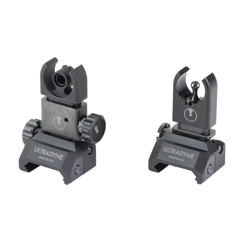 Ultradyne C4 Folding Sight Combo 7.62 Black