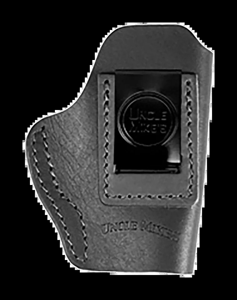 Uncle Mike's Leather IWB Holster for Walther PPK - Right Hand, Matte Black