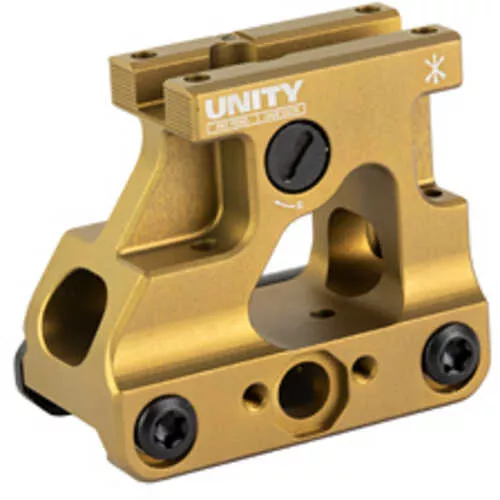 Unity Tactical Fast Micro Red Dot Mount 2.26" Optical Height Compatible With Mro/mro-hd Footprint AFALSEdized Finish Flat D