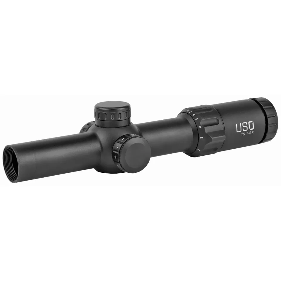 US Optics 1-8x24 SFP Scope with 2 MOA Red Dot