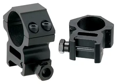 UTG 30mm Medium Profile Matte Black Picatinny/Weaver Rings