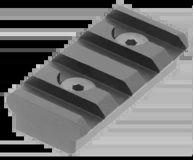 UTG Pro 4-Slot KeyMod Picatinny Rail Section Black
