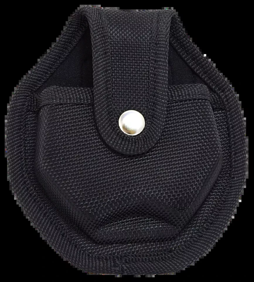 Uzi Accessories UZICUFFCASE Black Nylon Handcuff Case with Belt Clip