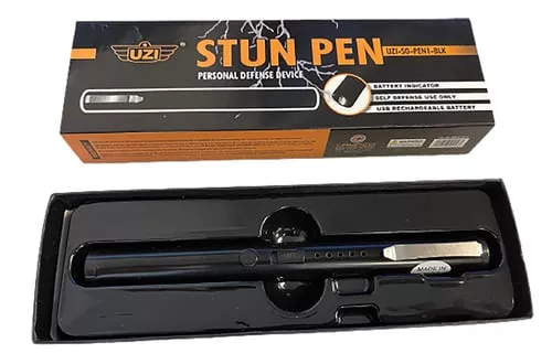 Uzi Accessories UZISGPEN1BLK Stun PenBlack Aluminum