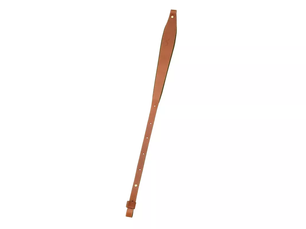 Vero Vellini Cobra Style Safari Leather Rifle Sling Walnut