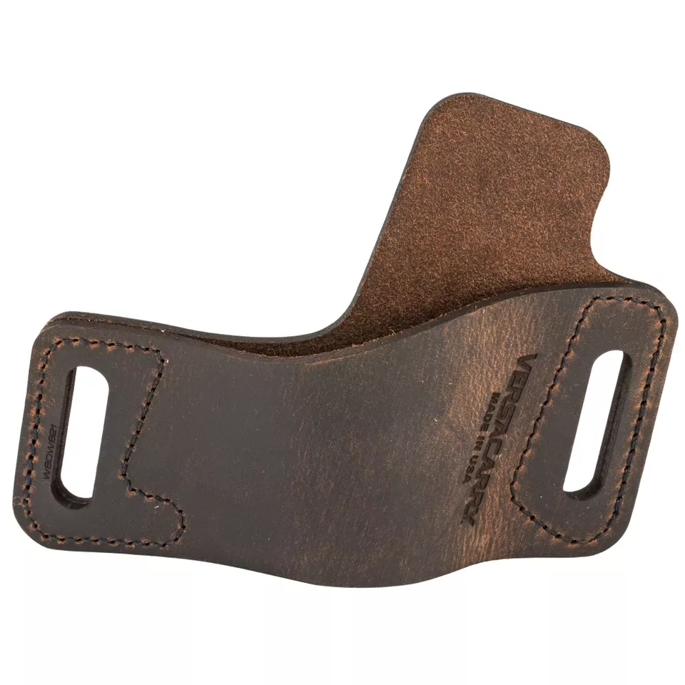 VERSACRY Protector Outside Waistband Holster, Right Hand, Brown, Size 1