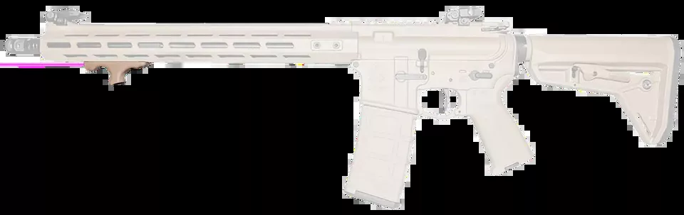 Viridian HS1 Flat Dark Earth M-Lok Handstop with Infrared Laser