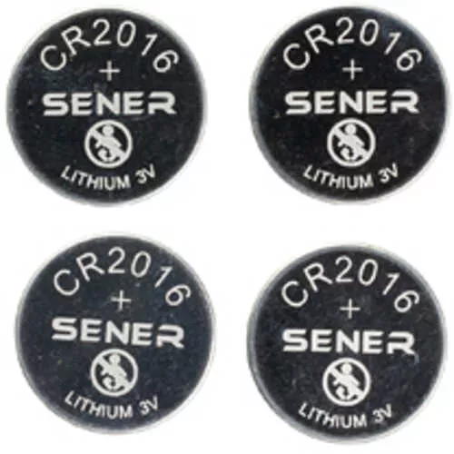Viridian Weapon TechFALSElogies Tactical Energy 4 Pack CR2016