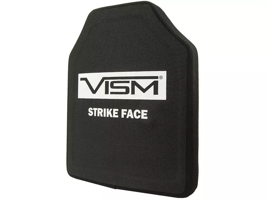 Vism Body Armor Stand Alone Ballistic Plate NIJ Certified Level III Shooters Cut 10″ x 12″ UHMWPE