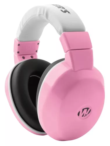 Walkers GWPINFMPK Infant Passive Muff 23 dB Over the Head Pink/White Plastic