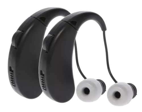 Walkers GWPRCHUE2PK Ultra Ear BTE Hearing Enhancer 22 dB Behind the Ear Rechargeable 2 Pack