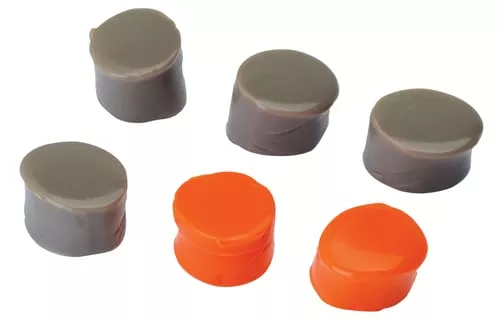 Walkers GWPSILPLGOFDE Silicone Putty32 dB In The EarFlat Dark Earth/Orange Adult 3 Pack