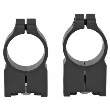 Warne Fixed Ring Set | Fits Ruger M77 | 1″ High | Matte Finish | 2R7M