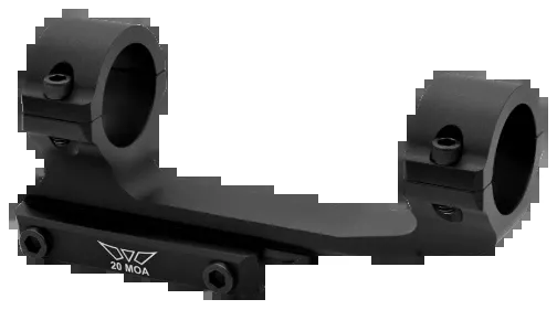 Warne V4011M 1" 20 MOA Matte Black MSR Scope Mount/Ring Combo