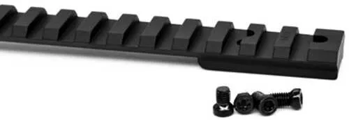 Warne Vapor | 1 Piece Base | 20 MOA | Fits Premier Short Action | HS Precision Remington 700 Style Short Action | Remington 700 Police Short Action | Matte Finish | Black | V471-20MOA