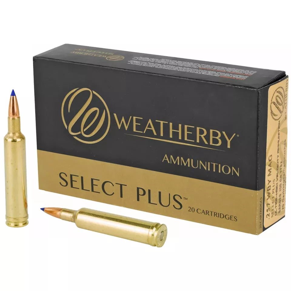 Weatherby Ammo .257 WBY 100 Grain TTSX, Box of 20