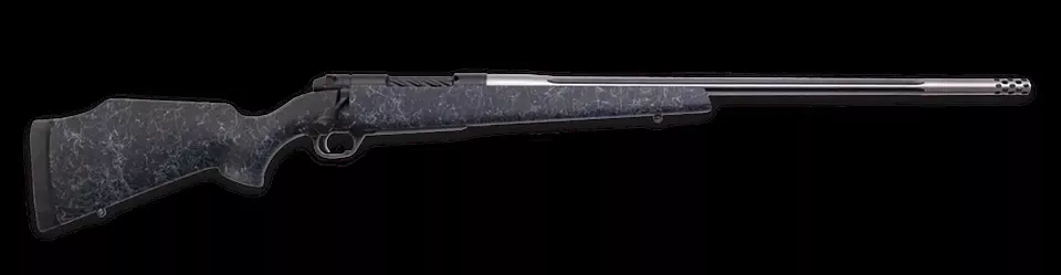 Weatherby Mark V Accumark 7mm BC Rifle with Graphite Black Cerakote Finish
