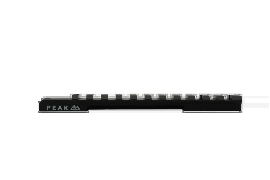 Weatherby Model 307 20 MOA Picatinny Rail Matte Black Aluminum Long Action Weaver Mount