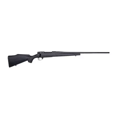Weatherby Vanguard Obsidian Bolt Action Rifle 25-06 Remington 24″ Threaded Barrel Black Synthetic Stock