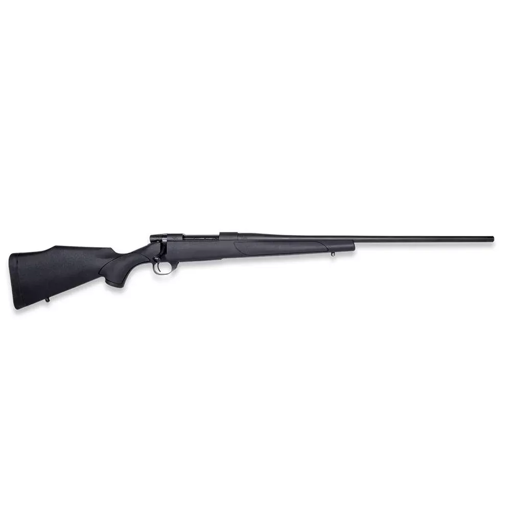 Weatherby Vanguard Obsidian Rifle .300 Win 3rd Magazine 24″ 1/2×28 Threaded Barrel Black