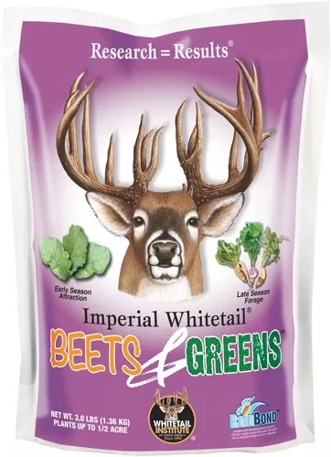 Whitetail Institute Beets and Greens 1/2 Acre 3lbs Fall Mix