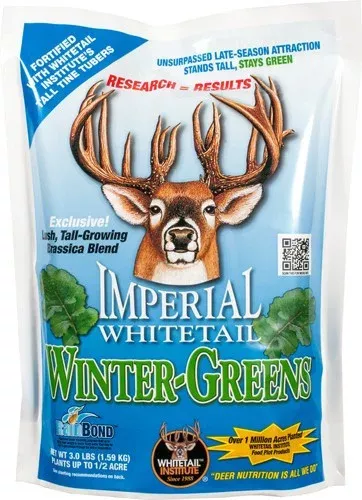 Whitetail Institute Greens Fall Food Plot Seed 3 lbs