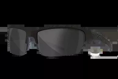 Wiley X WX Saint Sunglasses Matte Black Frame Smoke Gray/Clear Lens