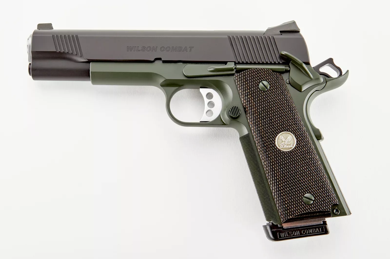 WILSON COMBAT CQB 45ACP 5″ 8+1 BLK/GRN CA