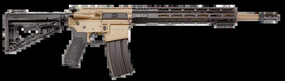 Wilson Combat TRPC300CT 300 Blackout Carbine 16.25" 30+1 Tan/Black with Super Stoc and BCM Grip