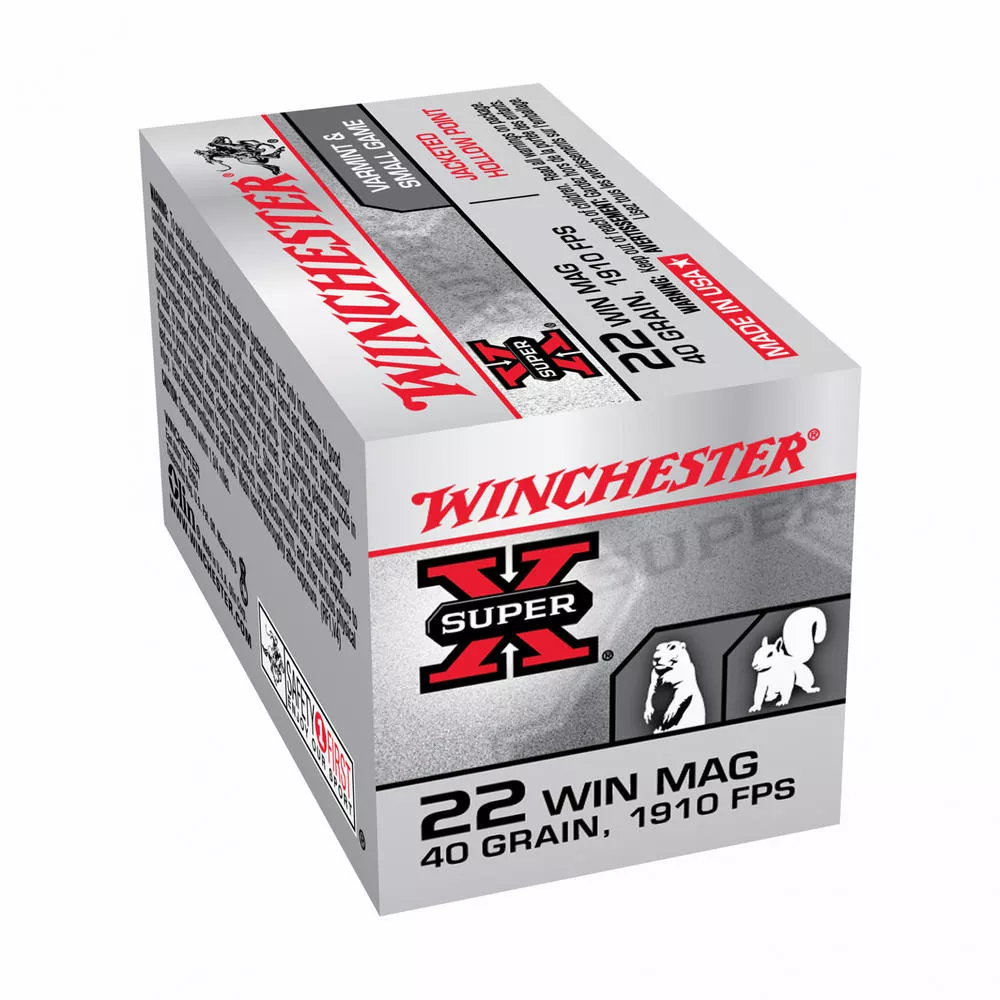 Win Sprx 22wmr 40gr Jhp 50 /2000