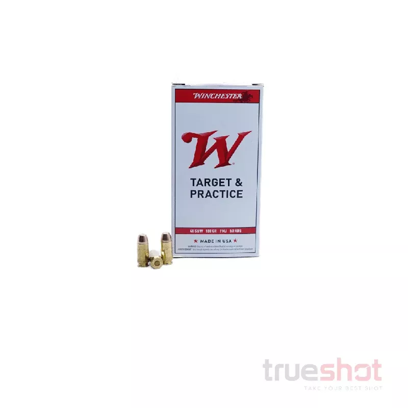 Winchester – 40 S&W – 180 Grain – FMJ