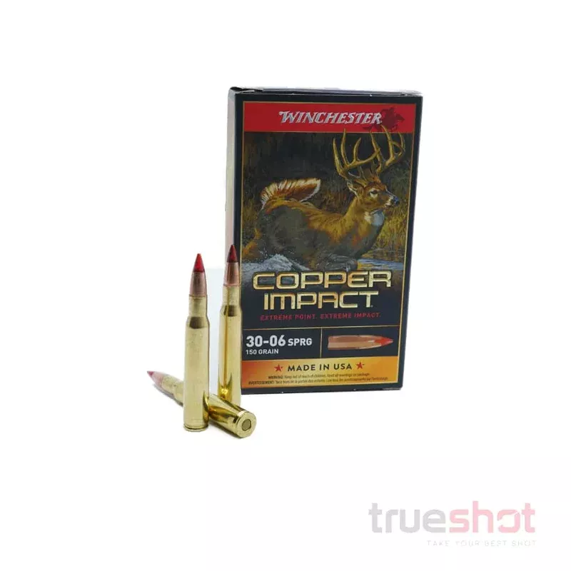 Winchester – Copper Impact – 30-06 Sprg – 150 Grain – Extreme Point