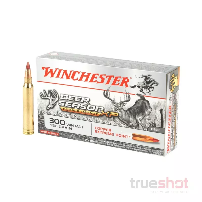 Winchester – Copper Impact – 300 Win Mag – 150 Grain – Copper Extreme Point