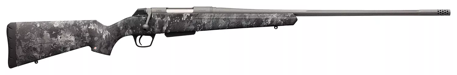 Winchester Guns 535776208 XPR Extreme Hunter 223 Rem 5+1 Cap 22″ MB Tungsten Gray Cerakote Rec TrueTimber Midnight Stock Right Hand MOA Tigger System (Full Size) No Sights